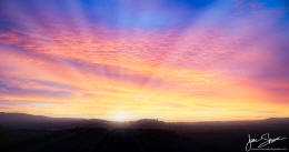 Sunrise over Umbria